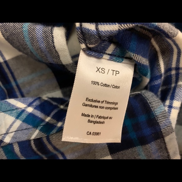 NEW Mark's Work WindRiver Flannel Navy Plaid Shirt - Picture 6 of 8